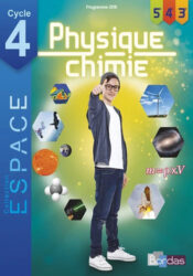 Espace - Physique-chimie cycle - Manuel de l'élève
