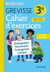 Cahier Grevisse 3e