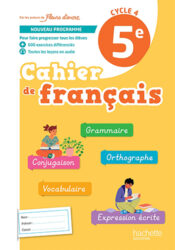 Cahier de français 5e - Fleurs d'encre - Ed. 2026